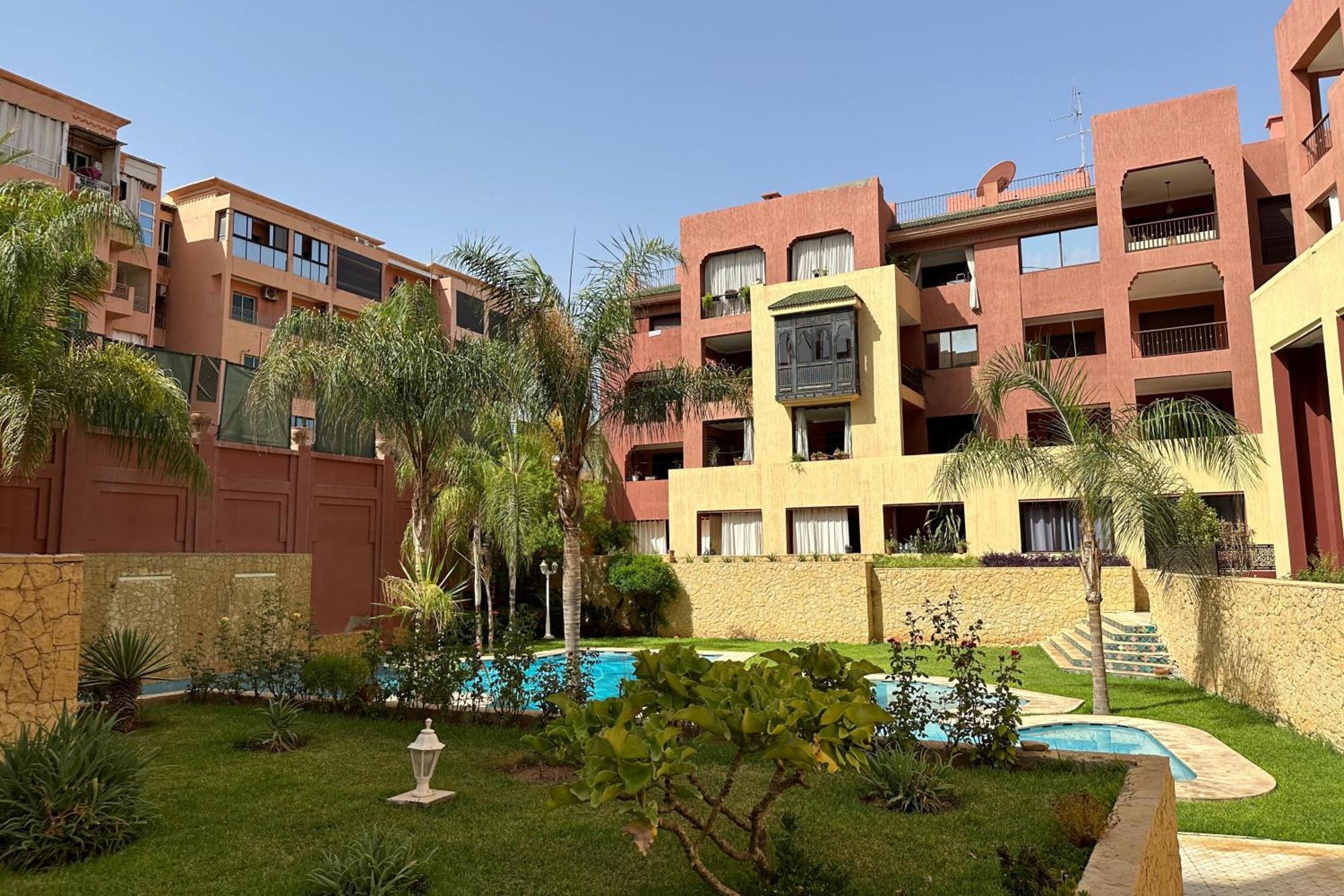 Appartement Calme, Gueliz Marrakesh Eksteriør bilde